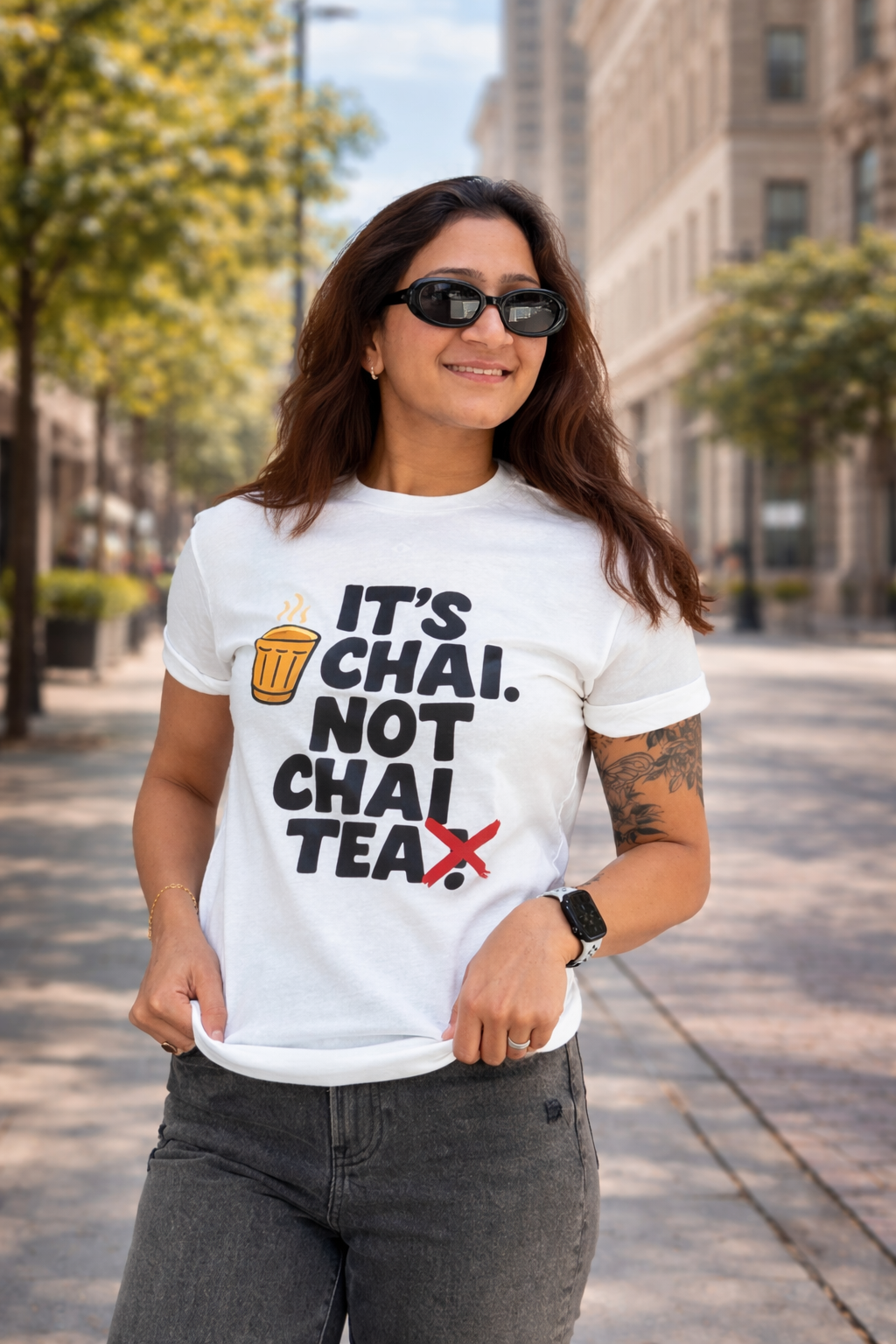 It's Chai Not Chai Tea Unisex Graphic Tee