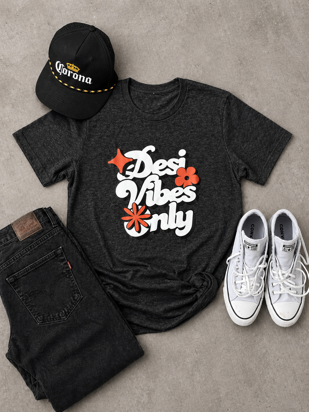 Desi Vibes Only Unisex Graphic Tee