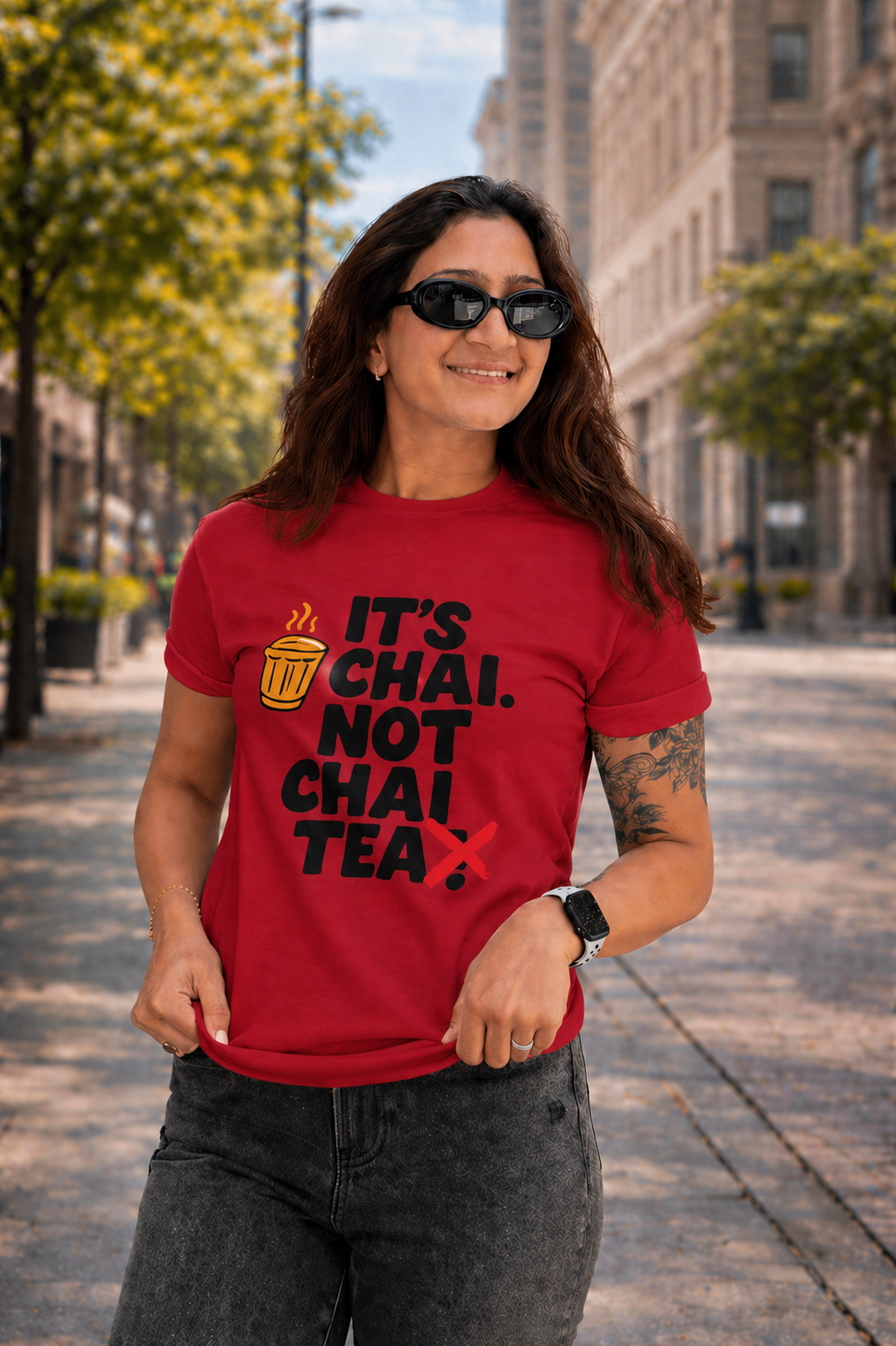 It's Chai Not Chai Tea Unisex Graphic Tee