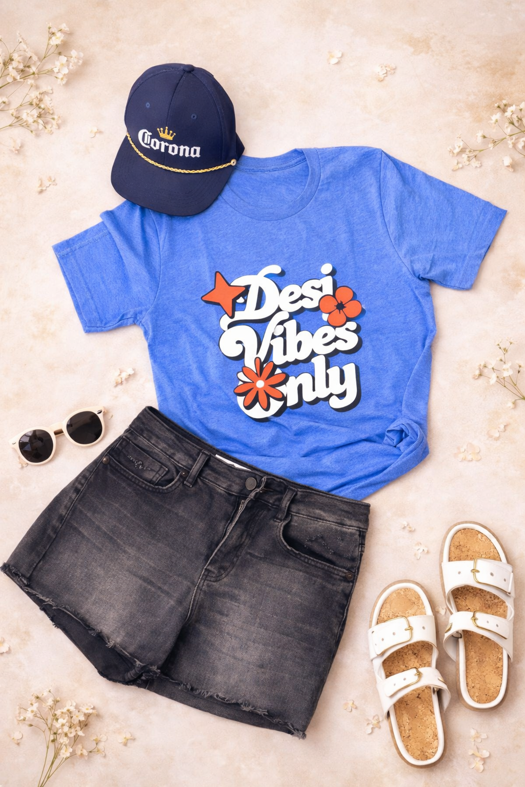 Desi Vibes Only Unisex Graphic Tee