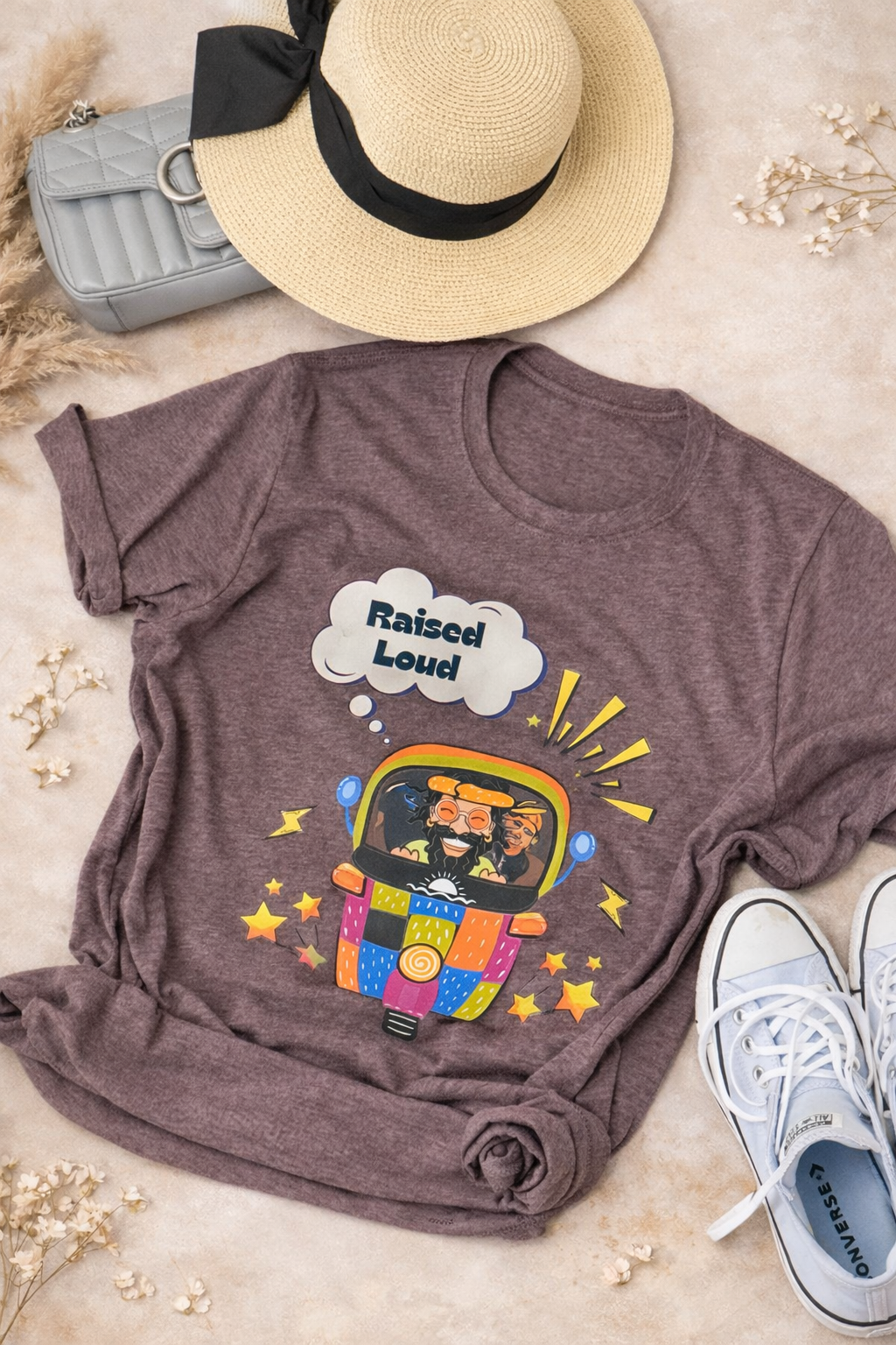 Raised Loud Unisex Graphic Tee