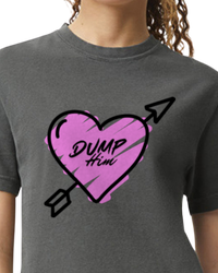 Dump Him - Heavyweight Boxy Tee
