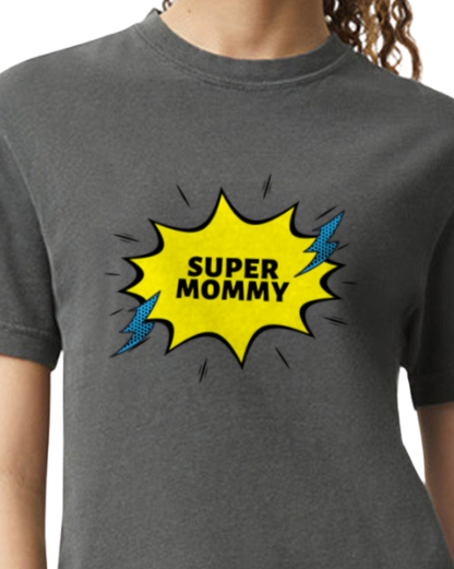 Super Mommy - Heavyweight graphic Tee