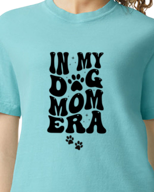 Dog Mom Era - Heavyweight graphic Boxy tee