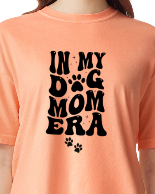 Dog Mom Era - Heavyweight graphic Boxy tee