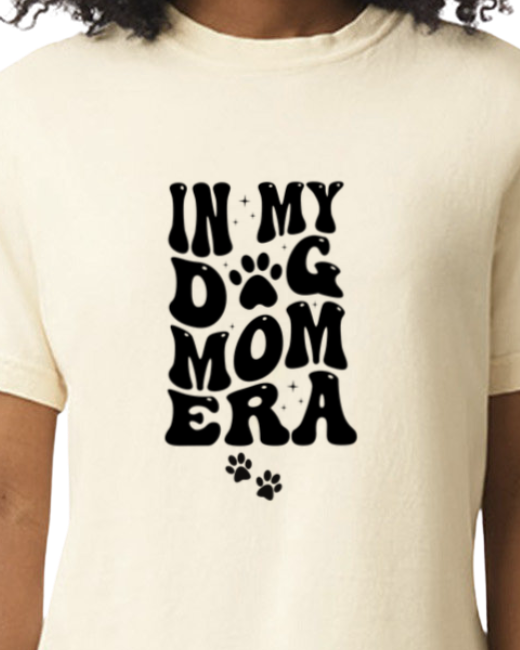 Dog Mom Era - Heavyweight graphic Boxy tee