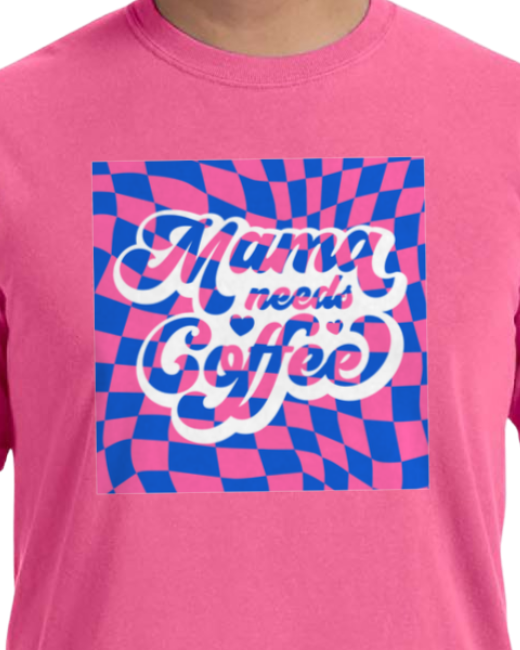 Mamma needs Coffee - Unisex  Heavyweight graphic Tee