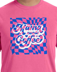 Mamma needs Coffee - Unisex  Heavyweight graphic Tee