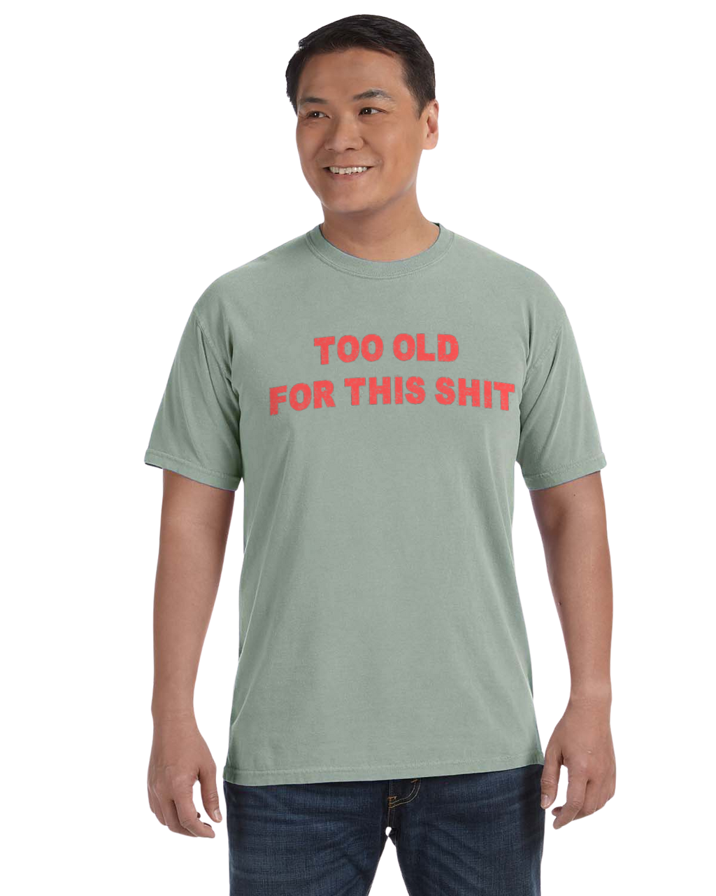 Too Old - Unisex heavyweight graphic Tee