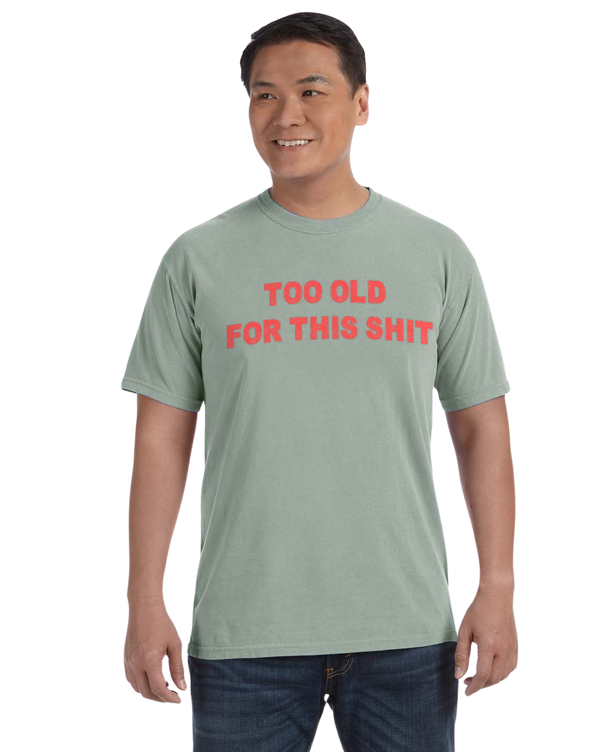 Too Old - Unisex heavyweight graphic Tee