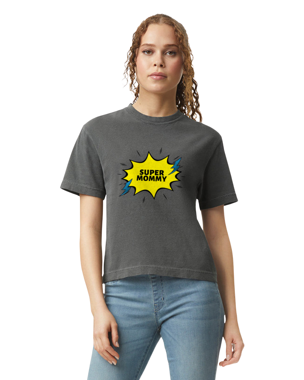Super Mommy - Heavyweight graphic Tee