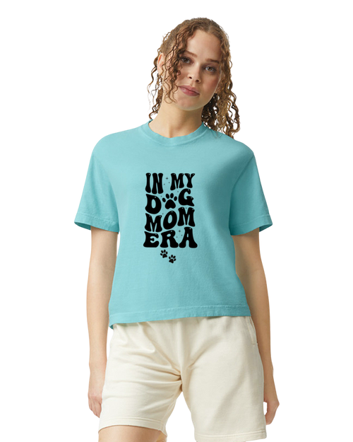 Dog Mom Era - Heavyweight graphic Boxy tee