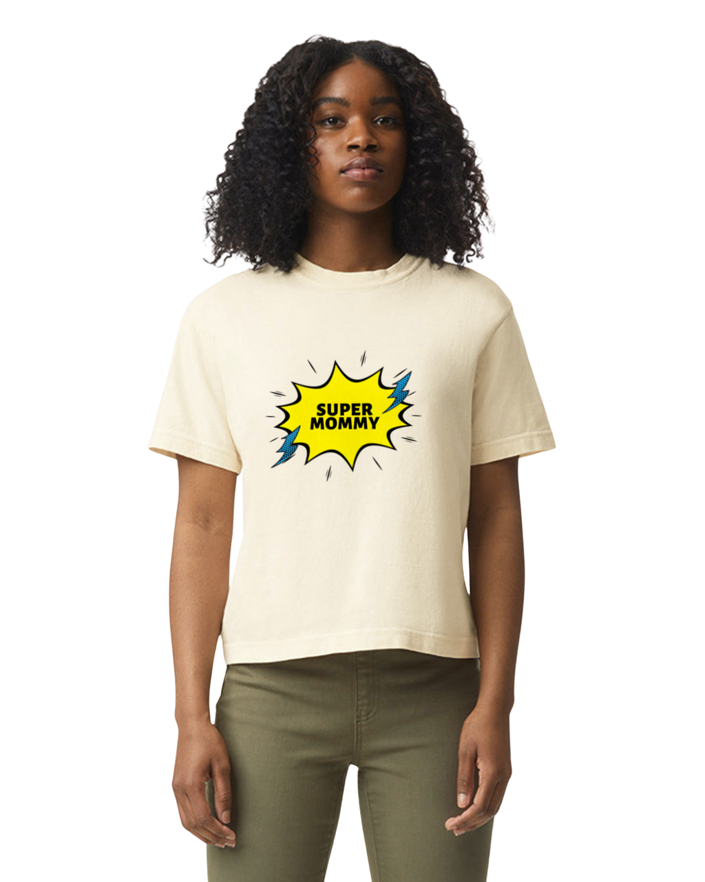 Super Mommy - Heavyweight graphic Tee