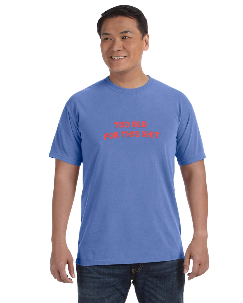 Too Old - Unisex heavyweight graphic Tee