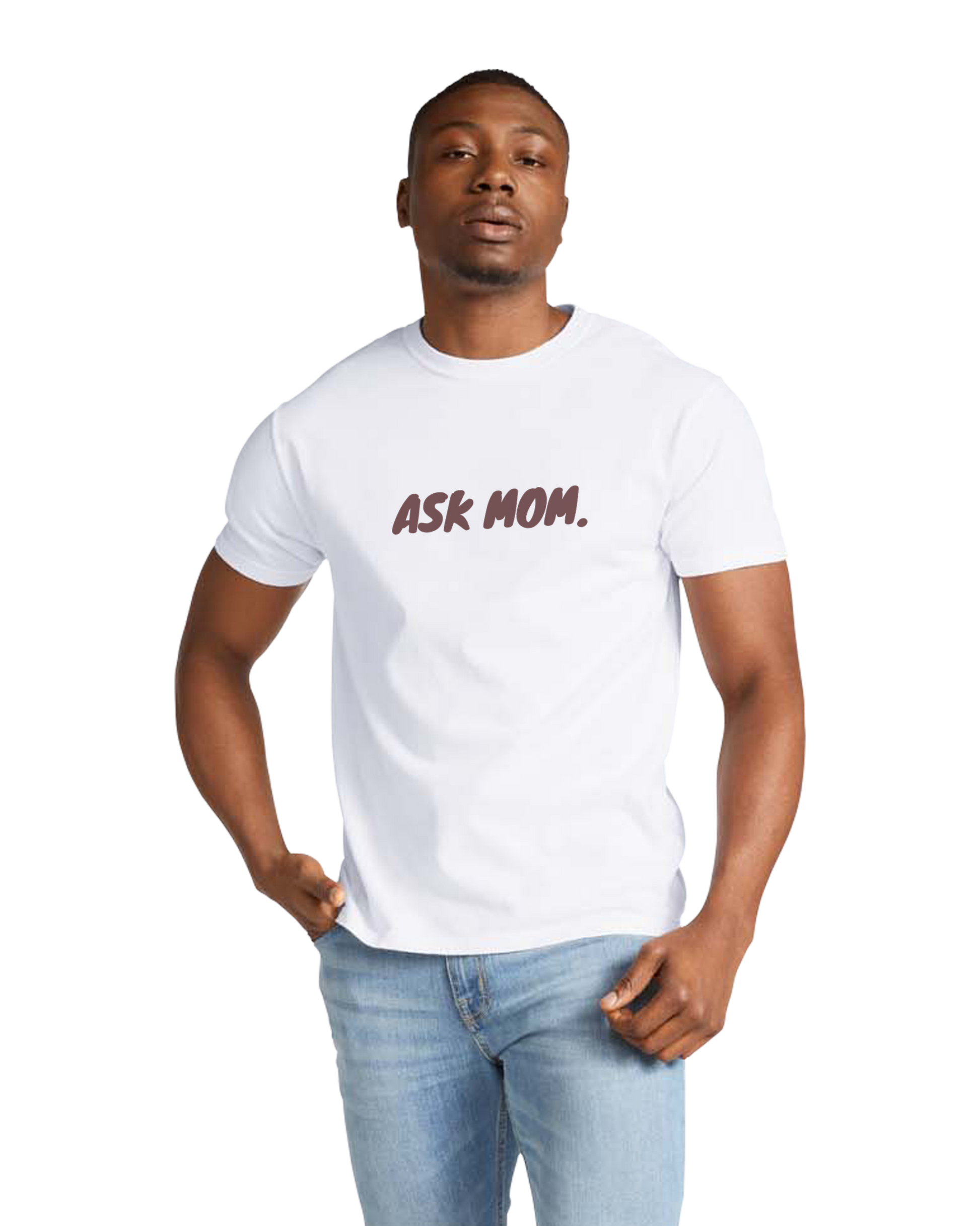 Ask Mom - Unisex heavyweight T-shirt