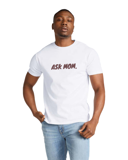 Ask Mom - Unisex heavyweight T-shirt