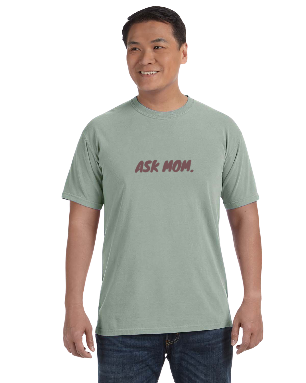Ask Mom - Unisex heavyweight T-shirt